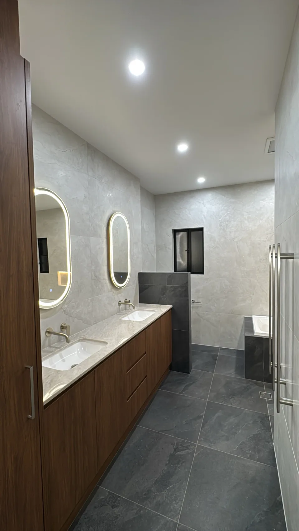 Ensuite renovation with new lighting and power in Doonan
